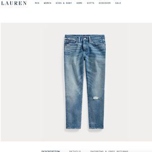 Polo Ralph Lauren The Avery Boyfriend Jean, 27
